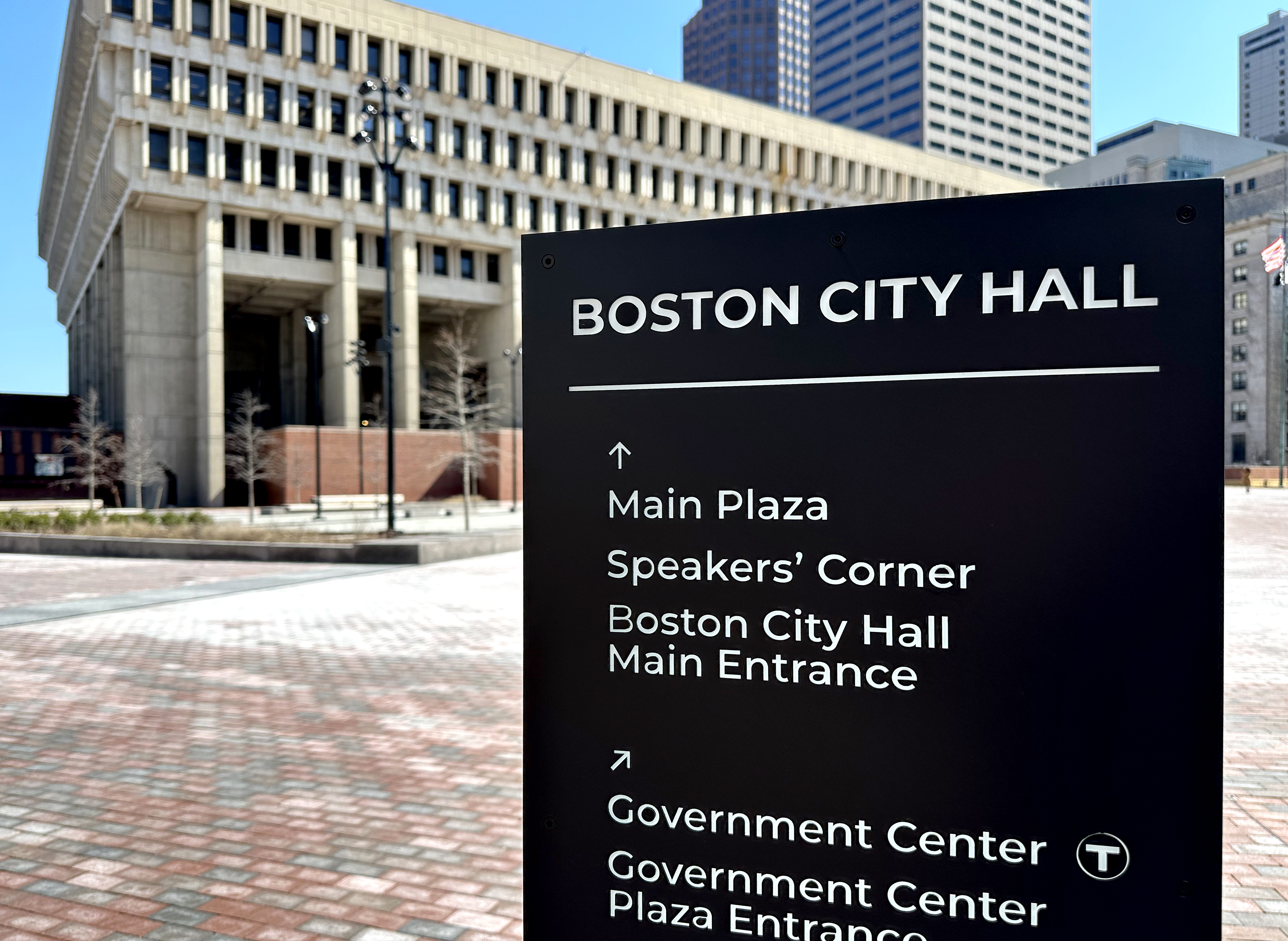 Boston City Hall Plaza