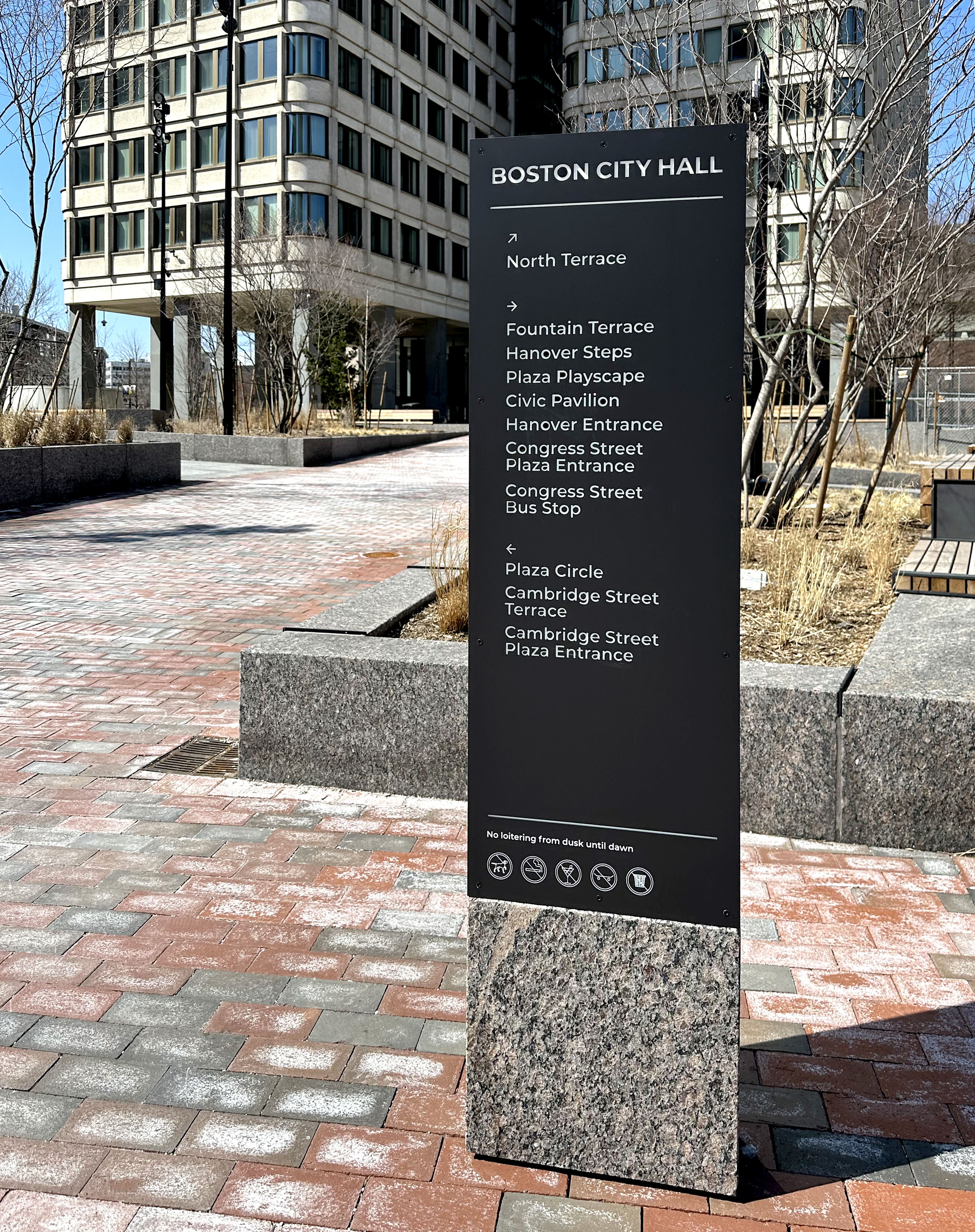 Boston City Hall Plaza