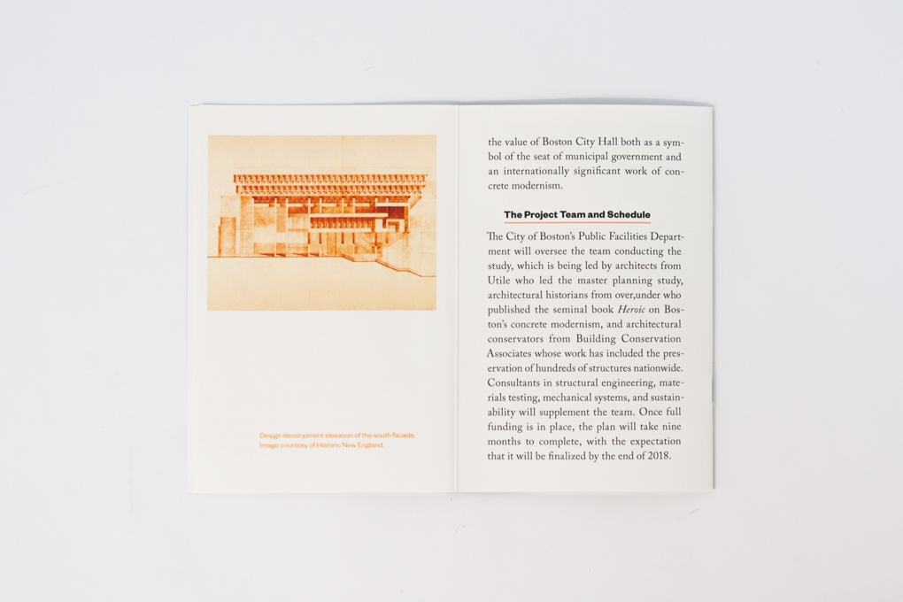 Boston City Hall Brochure